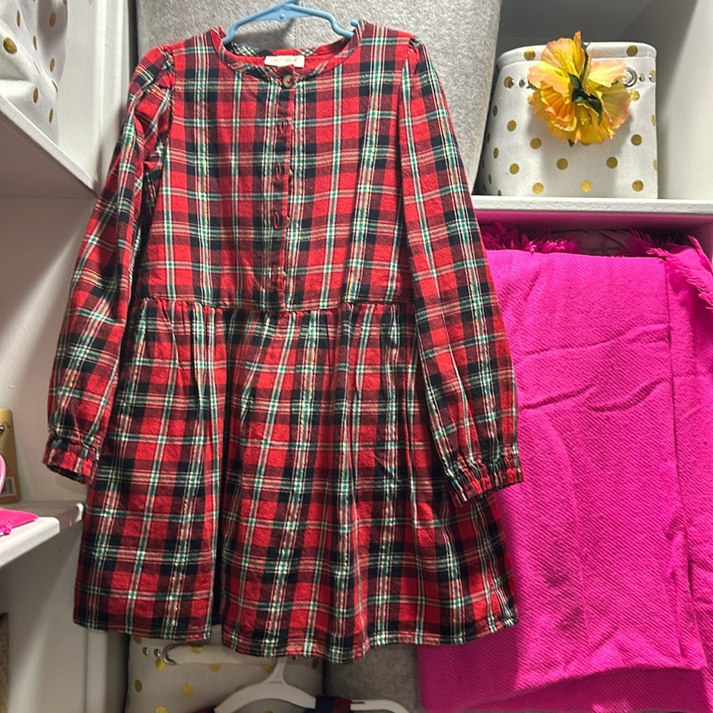 Cat and jack girl s/6 holiday dress